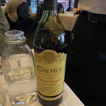 Harry & Izzy's - 1L Caymus red wine - Steakhouses Near Me - Indianapolis, Indiana