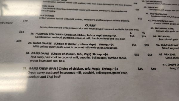 Menu photo 6 Thai Spice Pinole, CA Menu photo 6 Thai Spice Pinole, CA