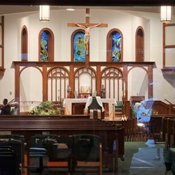 St Brendan's Catholic Church - Worship Area & Altar