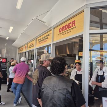 Jim’s Original - Very crowded inside - Hot Dogs Near Me - Orange, California