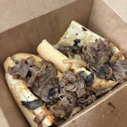 Philly Cheese Steak Sandwich or Wrap