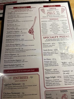 Menu photo 1 Liliana's Italian Kitchen St. Louis, MO