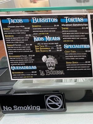 Menu photo 8 La Bodega Taco Bar St. Louis Park, MN Menu photo 8 La Bodega Taco Bar St. Louis Park, MN