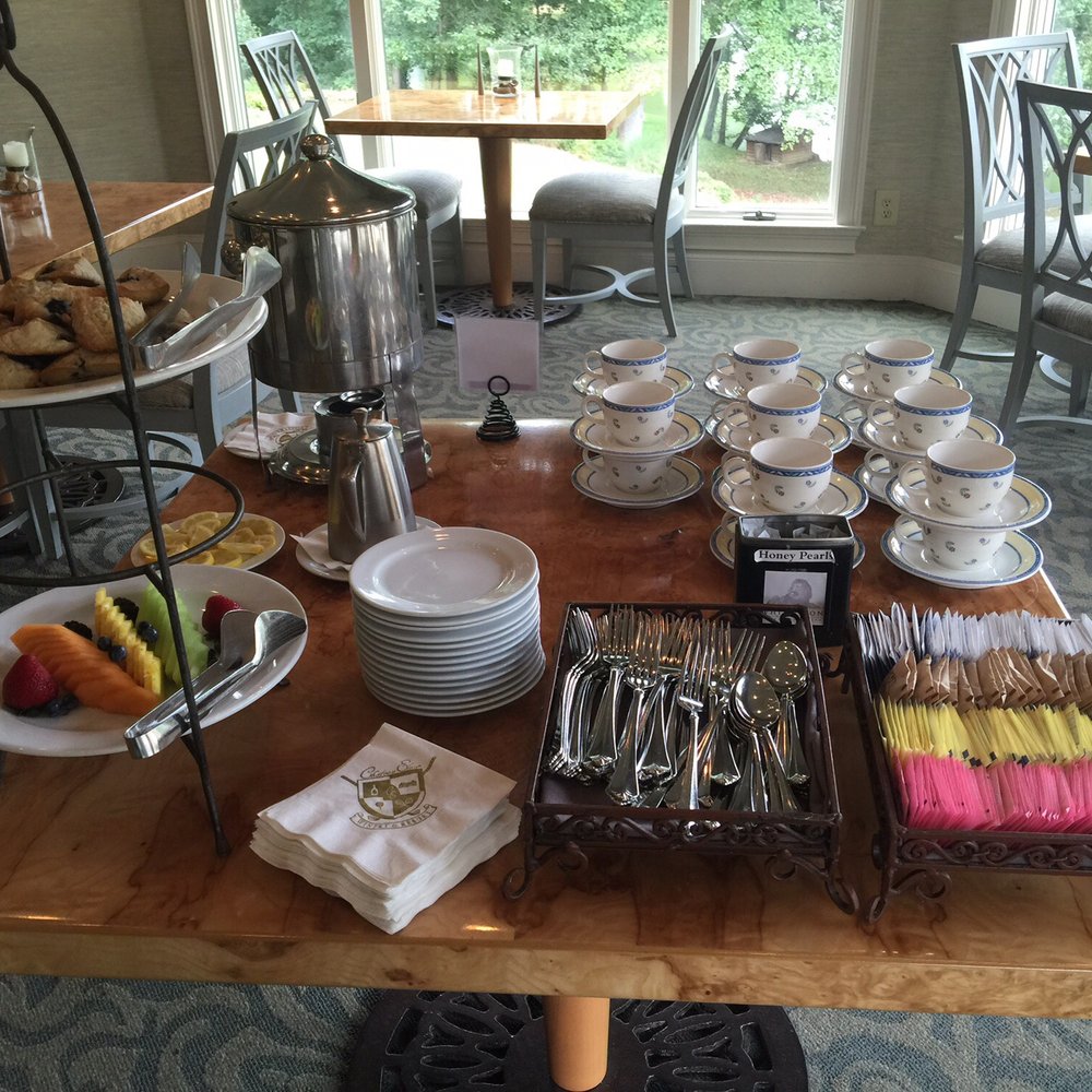 Chateau Elan the Spa - Bites and sips at brunch area - Massage Near Me - Braselton, Georgia
