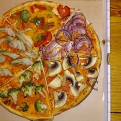 Porto Bello - Pizza vegetaria, ohne Käse.