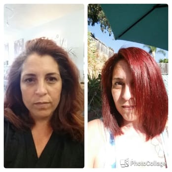 Pret-e-Porter Salon & Spa - Blah box color to Amazing 100% Aveda WOW color! - Hair Salons Near Me - La Mesa, California Pret-e-Porter Salon & Spa - Blah box color to Amazing 100% Aveda WOW color! - Hair Salons Near Me - La Mesa, California