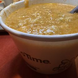 Taco Time - Bowl of corn chowder