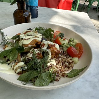 Flower Child - Mediterranean Chicken Kabob - Salad Near Me - Atlanta, Georgia Flower Child - Mediterranean Chicken Kabob - Salad Near Me - Atlanta, Georgia