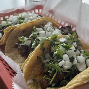 La Michoacana Loca - two tacos in a basket - Mexican Near Me - Lilburn, Georgia La Michoacana Loca - two tacos in a basket - Mexican Near Me - Lilburn, Georgia