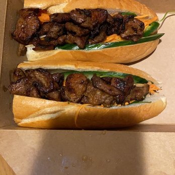 Bistro SouthEast - BBQ Pork Banh Mi with no Mayo. - Asian Fusion Near Me - Philadelphia, Pennsylvania