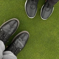 Pop's One Stop Repair Shop - Our repaired golf shoes