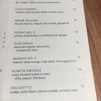Suerte - Cocktail Menu - Mexican Near Me - Austin, Texas Suerte - Cocktail Menu - Mexican Near Me - Austin, Texas