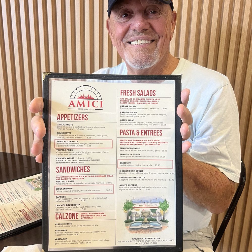 Amici Brick Oven Pizza - Great prices for amazing food - Pizza Near Me - West Palm Beach, Florida