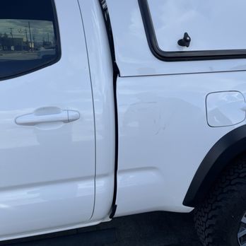 Caliber Collision - Caliber collision fitment gaps are so poor . The didn't fix the issue at all . Bent frame still looking poor - Body Shops Near Me - Salt Lake City, Utah