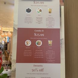 Combo Menu Combo Menu