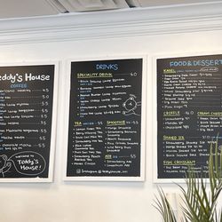 Teddy’s House - Menu