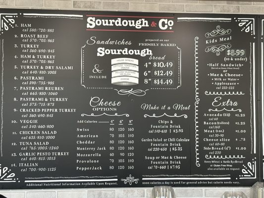 Menu photo 1 Sourdough & Co Hayward, CA Menu photo 1 Sourdough & Co Hayward, CA
