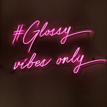 Gloss Nails & Beauty Bar - Sassy custom neon light in the entryway - Nail Salons Near Me - Atlanta, Georgia