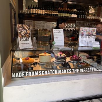 Urban Plates - Bakery case and menus - New American Near Me - Davis, California