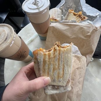 Perfect Pour Cafe - panini pressed! - Cafes Near Me - Pacifica, California