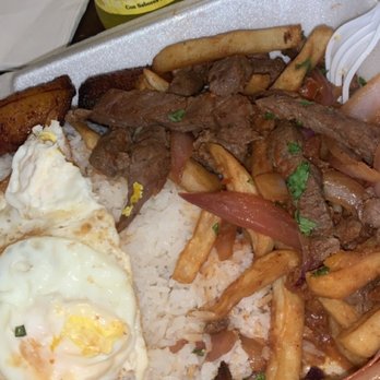 Machupicchu Restaurant - Lomo saltado a la pobre - Peruvian Near Me - Providence, Rhode Island
