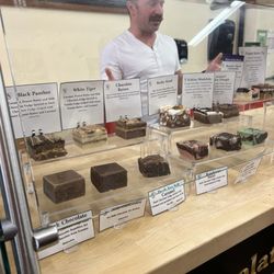 Z Cioccolato - One of the fudge chefs - very friendly! Got the PB