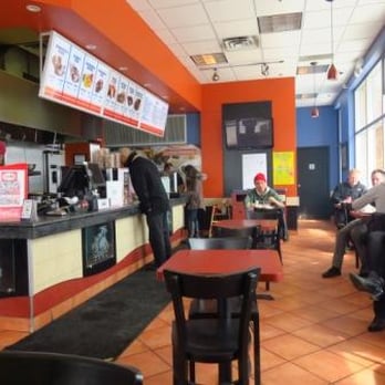 Chef's Door - the interior of a fast food restaurant - Mediterranean Near Me - Oakville, Ontario