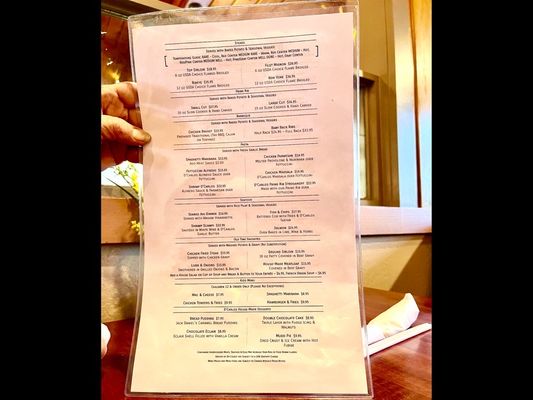 Menu photo 7 D'Carlos Ramona, CA