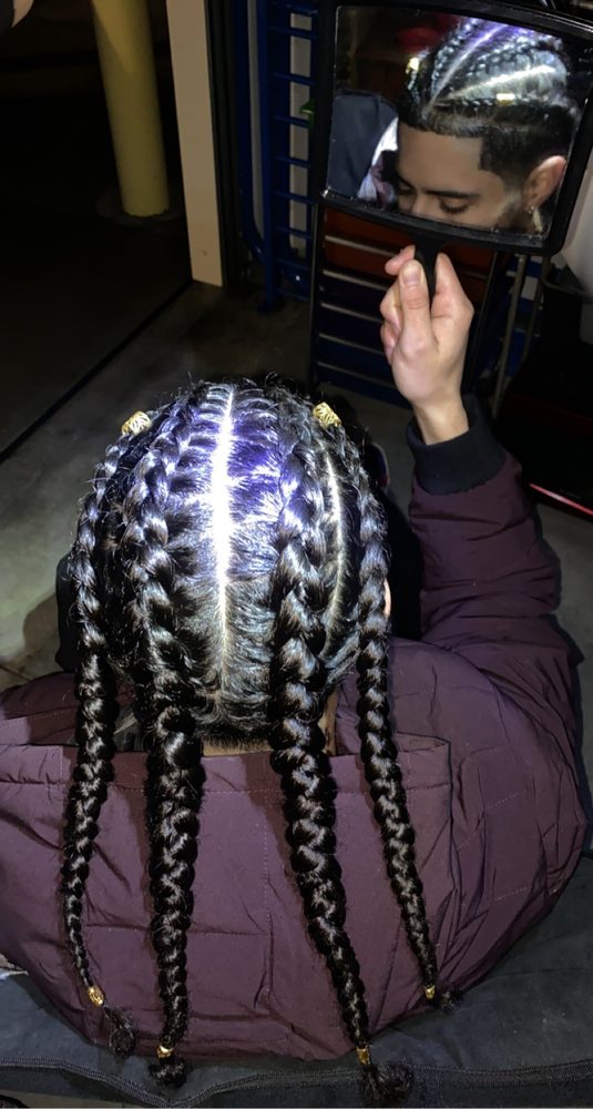 Rubi775Braids Logo