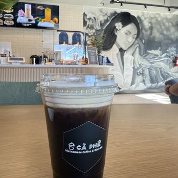 Ca Phe - Sea cream black coffee - not to sweet! Very strong lol - Coffee & Tea Near Me - Northglenn, Colorado