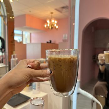 Salon Allure - Coffee with the best ice cubes ever! - Hair Salons Near Me - Honolulu, Hawaii