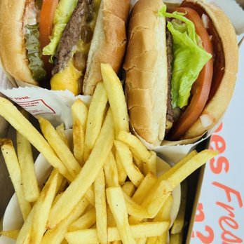 In-N-Out Burger - Cheeseburger with grilled onion & pickle, hamburger & fries. - Burgers Near Me - San Antonio, Texas In-N-Out Burger - Cheeseburger with grilled onion & pickle, hamburger & fries. - Burgers Near Me - San Antonio, Texas