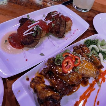 Union 50 - Kimchi Meatloaf Sticky Chicken Wings - Gastropubs Near Me - Indianapolis, Indiana Union 50 - Kimchi Meatloaf Sticky Chicken Wings - Gastropubs Near Me - Indianapolis, Indiana