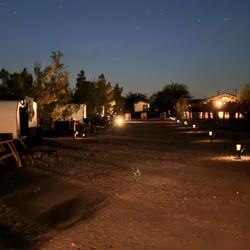 Tarantula Ranch Camping & Glamping - Camp at night