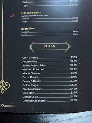 Menu photo 7 Golden Roosters Seattle, WA