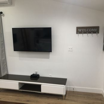 CA Restoration & Construction - TV cables hidden behind wall, accessible with wall plates. - General Contractors Near Me CA Restoration & Construction - TV cables hidden behind wall, accessible with wall plates. - General Contractors Near Me