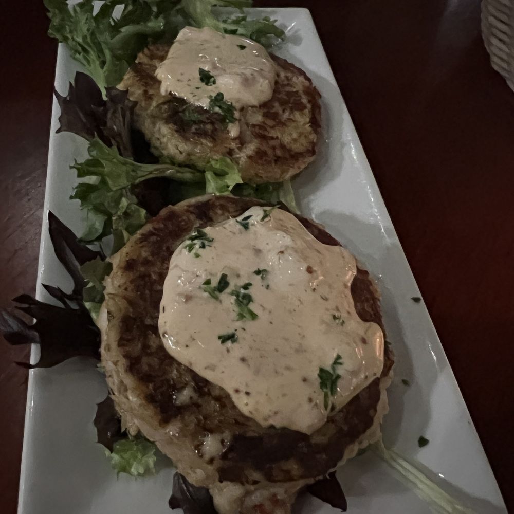 O'Brien's Bistro - Crab Cakes - New American Near Me - Pensacola, Florida O'Brien's Bistro - Crab Cakes - New American Near Me - Pensacola, Florida