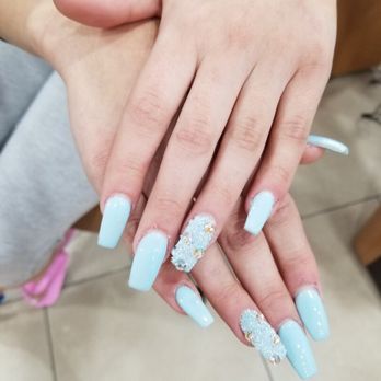 Amazing Nails - Blue nail x Diamond by Vicky - Nail Salons Near Me - Phoenix, Arizona Amazing Nails - Blue nail x Diamond by Vicky - Nail Salons Near Me - Phoenix, Arizona