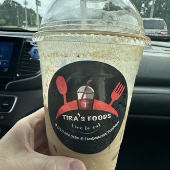 Tira's Foods - Tiramisu Coffee half gone! - Vietnamese Near Me - Virginia Beach, Virginia