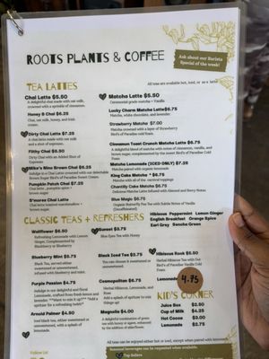 Menu photo 4 Roots Plants & Coffee New Orleans, LA Menu photo 4 Roots Plants & Coffee New Orleans, LA