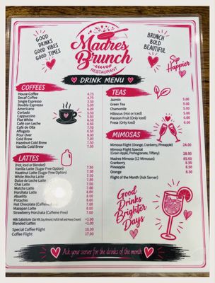 Menu photo 2 Madres Brunch Monrovia, CA Menu photo 2 Madres Brunch Monrovia, CA
