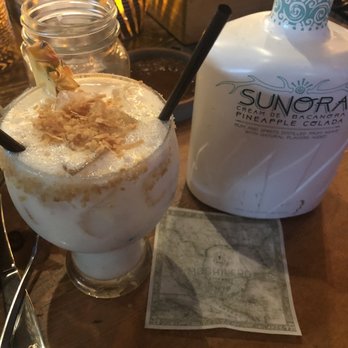 Mochilero Kitchen - Pina colada with toasted coconut - Mexican Near Me - Peoria, Arizona