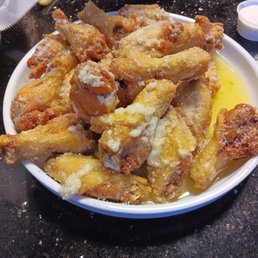 Garlic wings. Garlic wings.