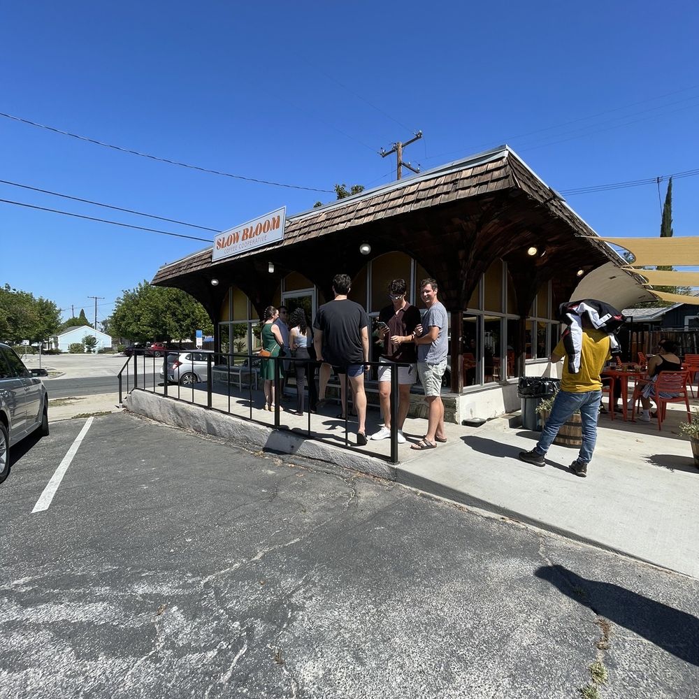 Slow Bloom Coffee - Sunday morning line to order. - Coffee & Tea Near Me - Redlands, California Slow Bloom Coffee - Sunday morning line to order. - Coffee & Tea Near Me - Redlands, California