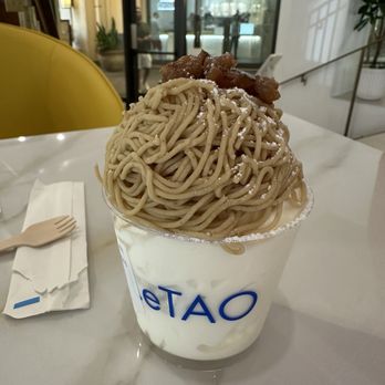 LeTAO - Mont Blanc soft serve - Themed Cafes Near Me - Bellevue, Washington LeTAO - Mont Blanc soft serve - Themed Cafes Near Me - Bellevue, Washington