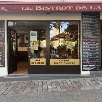 Le Bistrot de la Place - Menu and outside - Brasseries Near Me - Versailles, 78