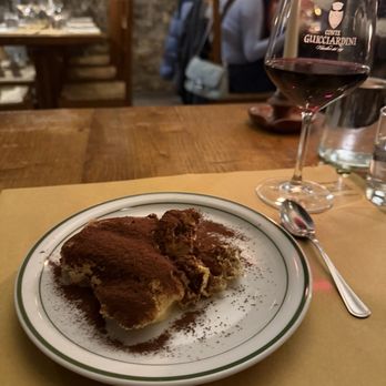 Osteria del Cinghiale Bianco - Tiramisu (divine!) - Tuscan Near Me - Florence, FI
