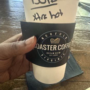 Coaster Coffee - Drink of the day extra hot - Coffee & Tea Near Me - Norfolk, Virginia