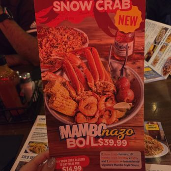 Mambo Seafood - Menu - Seafood Near Me - Houston, Texas Mambo Seafood - Menu - Seafood Near Me - Houston, Texas