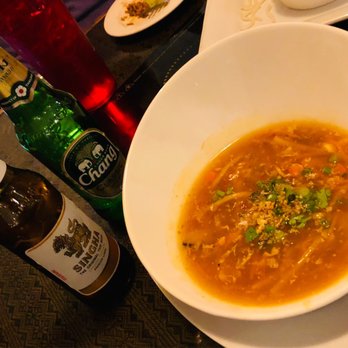 Real Thai Fusion Restaurant - Hot & Sour soup and cold Thai beers - Thai Near Me - Miramar Beach, Florida Real Thai Fusion Restaurant - Hot & Sour soup and cold Thai beers - Thai Near Me - Miramar Beach, Florida